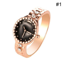 Load image into Gallery viewer, 2019 Personalize Mini Watch Engagement Ring For Men Women Creative Romantic Matching Band Anniversary Lover Alloy Rings Dropship