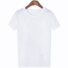 Load image into Gallery viewer, ZOGANKI Women T Shirt Summer Short Sleeve O Neck T-shirt Ladies White TShirt Tops Fashion Female Casual Tees Shirt Plus Size