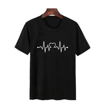 Load image into Gallery viewer, New Love Printed Women T-shirts Casual Tee Tops
