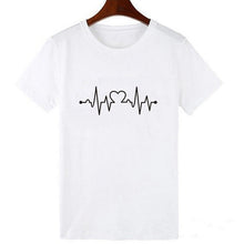 Load image into Gallery viewer, New Love Printed Women T-shirts Casual Tee Tops