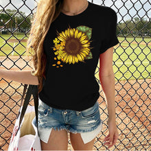 Load image into Gallery viewer, Harajuku Fashion Graphic Tees Women Colored Cactus T-shirt Slim Fit Cute Girl&#39;s Tshirts Tees &amp; Tops Summer Gift for Girlfriends