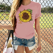 Load image into Gallery viewer, Harajuku Fashion Graphic Tees Women Colored Cactus T-shirt Slim Fit Cute Girl&#39;s Tshirts Tees &amp; Tops Summer Gift for Girlfriends