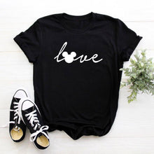 Load image into Gallery viewer, Love mouse Cartoon Cute Women tshirt Casual Funny t shirt For Lady Girl Top Tee Hipster Female Clothes