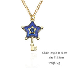 Load image into Gallery viewer, Anime Cardcaptor Sakura Sailor Moon Necklace Cartoon Card Captor Heart Wand Cat Rabbit Bird Necklaces Pendants Jewelry For Kids