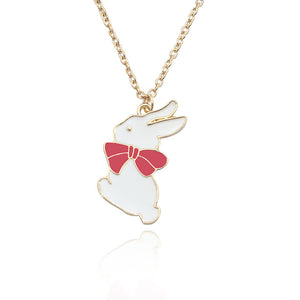 Anime Cardcaptor Sakura Sailor Moon Necklace Cartoon Card Captor Heart Wand Cat Rabbit Bird Necklaces Pendants Jewelry For Kids