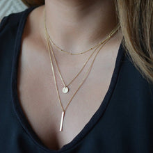 Load image into Gallery viewer, Multilayer Necklaces &amp; Pendants For Women Gold Silver Color Long Chain Female Pendant Necklace Fashion Jewelry Collier Femme