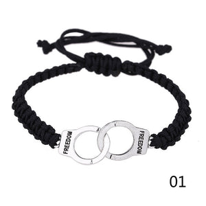 Vintage Adjustable Handmade Bracelet Men Jewelry Handcuffs Charm Bracelet