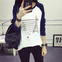 Load image into Gallery viewer, Cute Cat Harajuku T-Shirt 2019 Spring Summer New Women Animals Printed T-Shirt Cotton O-Neck Full Sleeve Korean Style Tops Tees