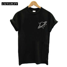 Load image into Gallery viewer, Women T Shirts Street Fashion Slim Summer Black T Shirt