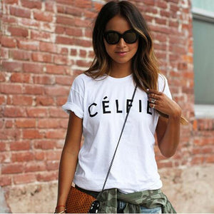 Women T Shirts Street Fashion Slim Summer Black T Shirt