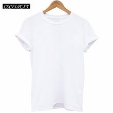 Load image into Gallery viewer, Women T Shirts Street Fashion Slim Summer Black T Shirt