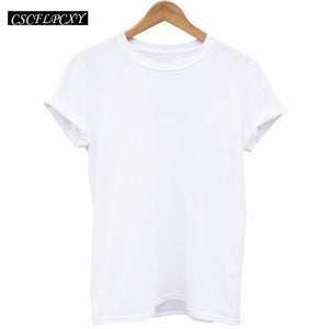 Women T Shirts Street Fashion Slim Summer Black T Shirt