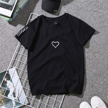 Load image into Gallery viewer, New Women T-shirts Casual Love Printed Tops