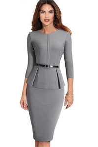 Elegant Women Wear To Work Business Office Dress Formal Party