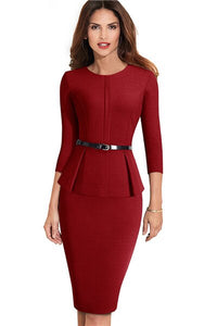 Elegant Women Wear To Work Business Office Dress Formal Party